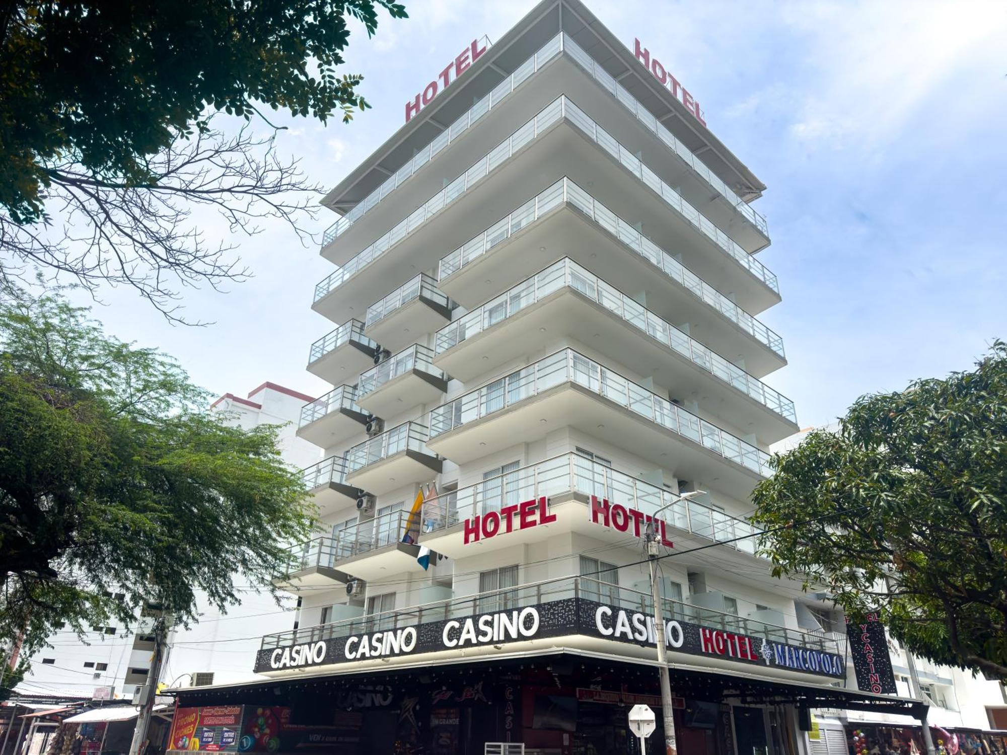 Hotel Marco Polo Rodadero Santa Marta  Buitenkant foto